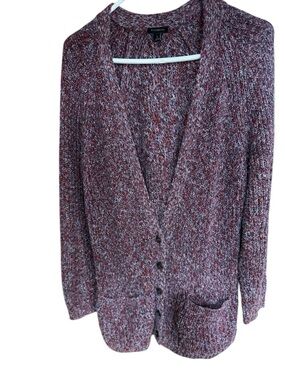 Chunky Fuzzy Knit Sweater Cozy Soft Marled Grandpa Core Oversized Fall Winter
